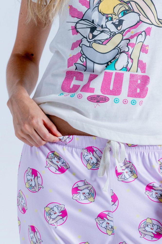 Pijama Camiseta Pantalon Bronzini Looney Tunes