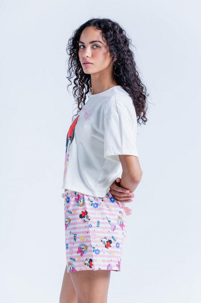Pijama Camiseta Short Bronzini MICKEY MOUSE