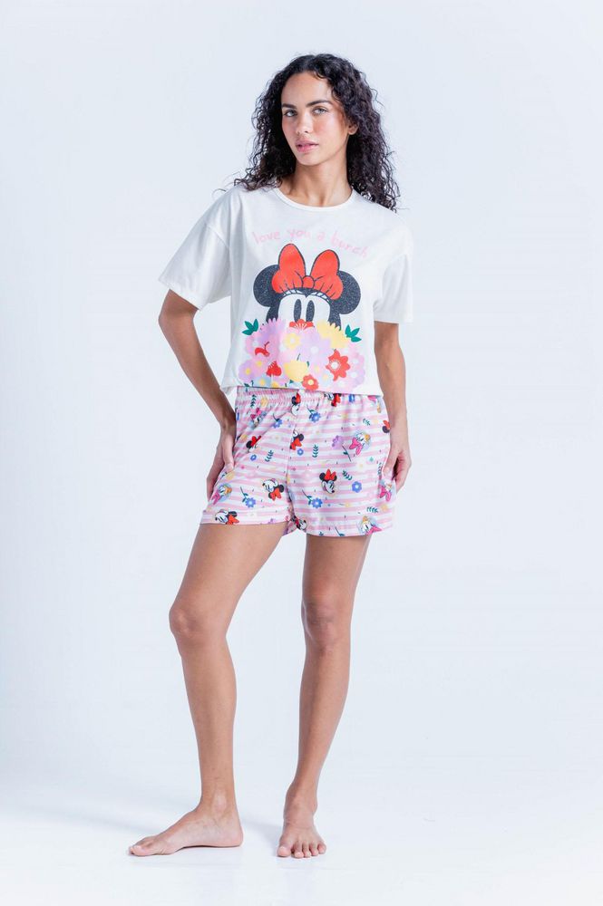 Pijama Camiseta Short Bronzini MICKEY MOUSE