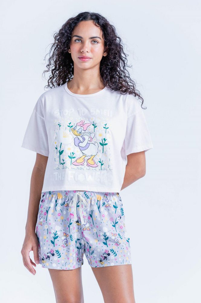 Pijama Camiseta Short Bronzini MICKEY MOUSE