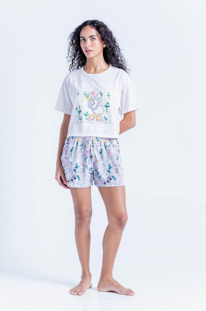 Pijama Camiseta Short Bronzini MICKEY MOUSE