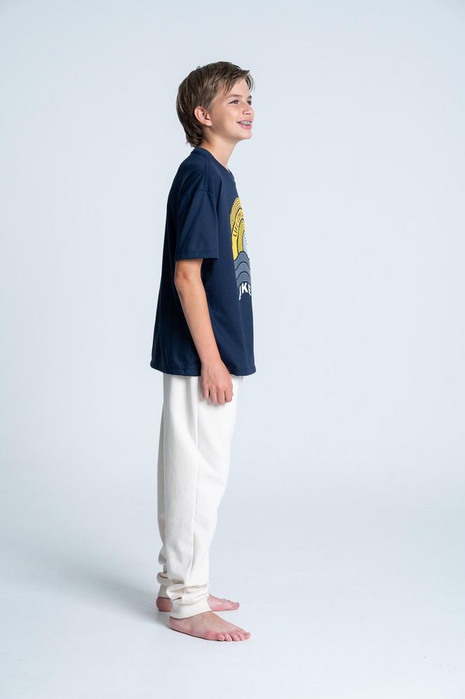Pijama Corta Larga BRONZINI