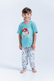 Pijama Corta Larga BRONZINI