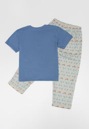 Pijama Corta Larga BRONZINI