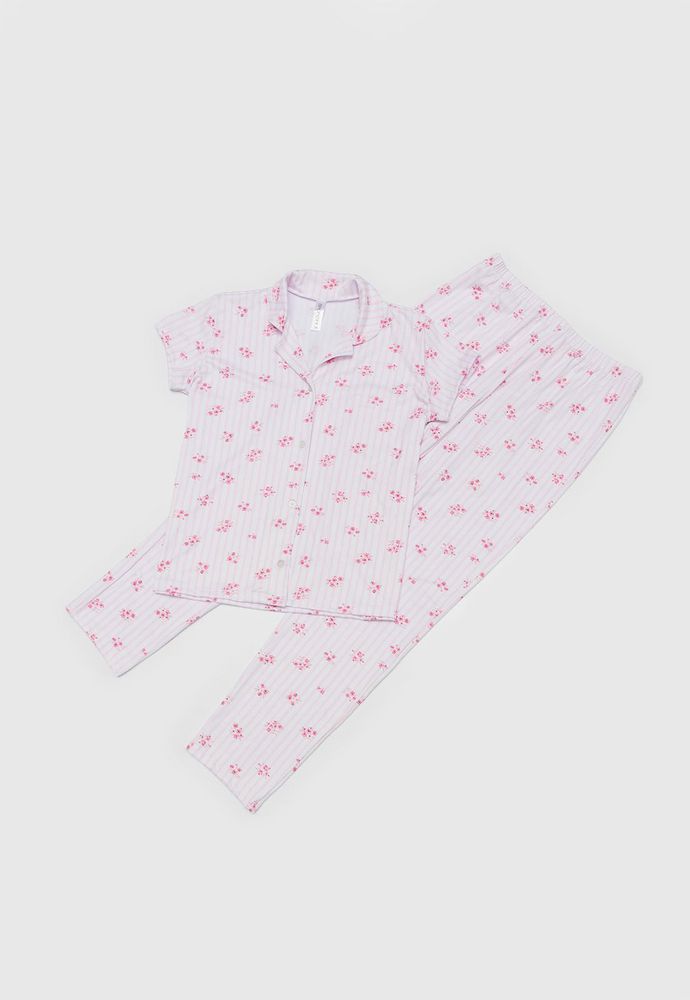 Pijama Corta  Larga BRONZINI