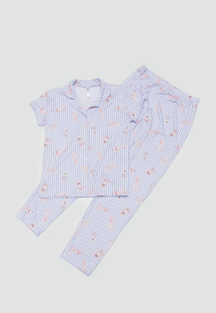 Pijama Corta  Larga BRONZINI