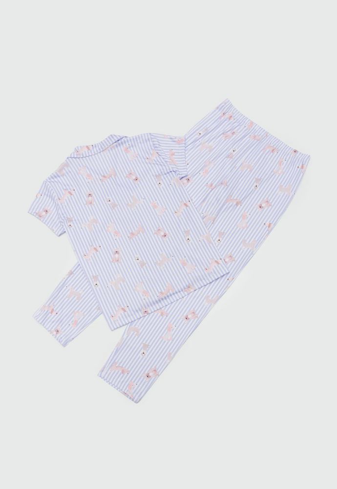 Pijama Corta  Larga BRONZINI