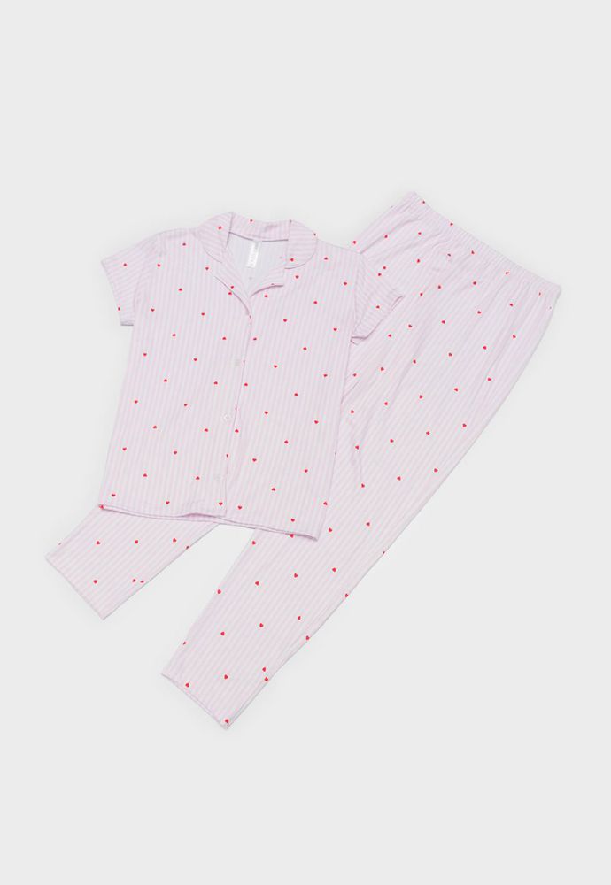 Pijama Corta  Larga BRONZINI