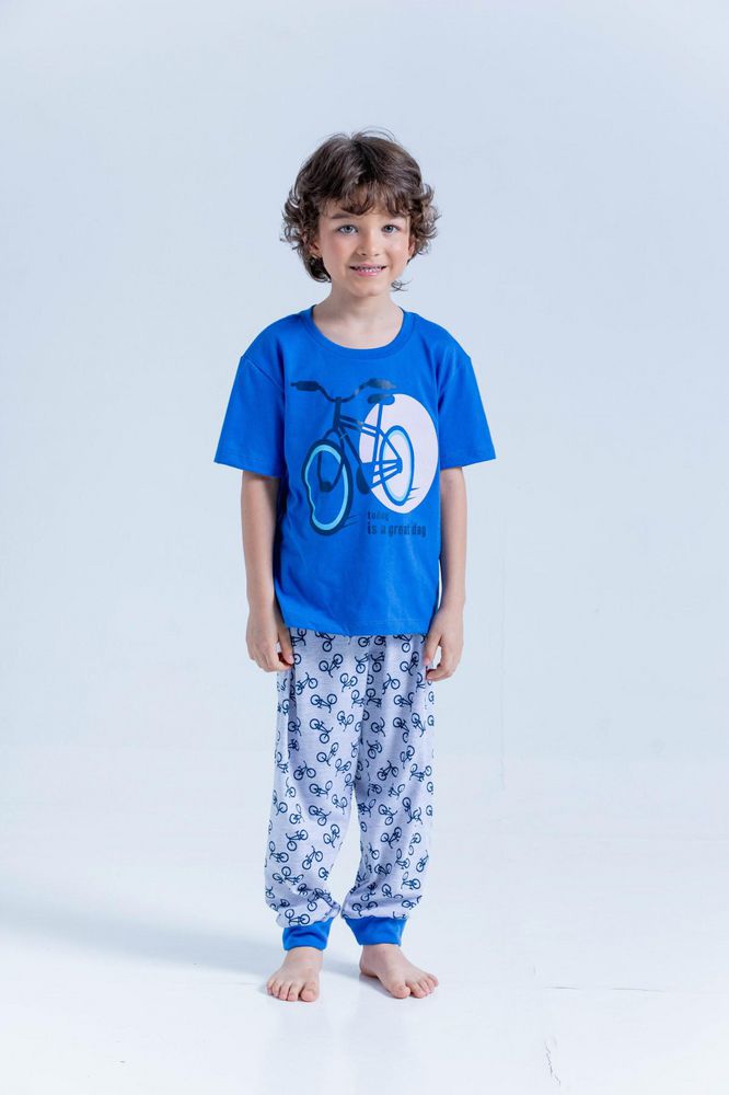 Pijama Corta Larga BRONZINI