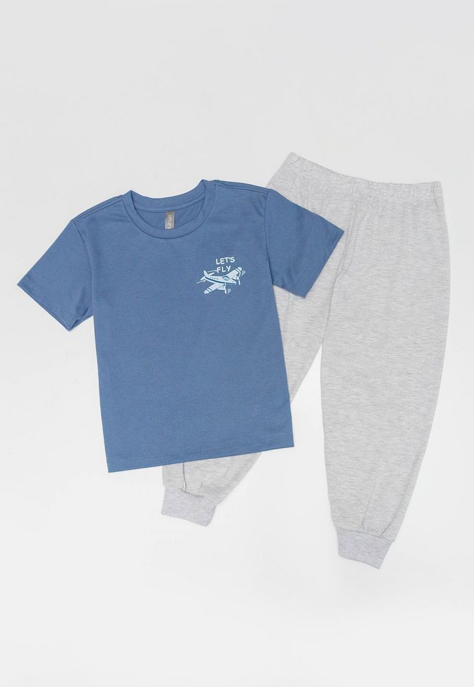 Pijama Corta Larga BRONZINI