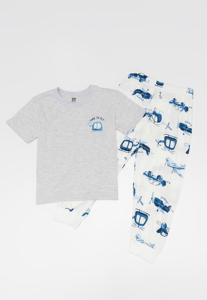 Pijama Corta Larga BRONZINI
