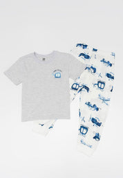 Pijama Corta Larga BRONZINI