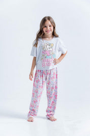 Pijama Corta Larga Bronzini Looney Tunes