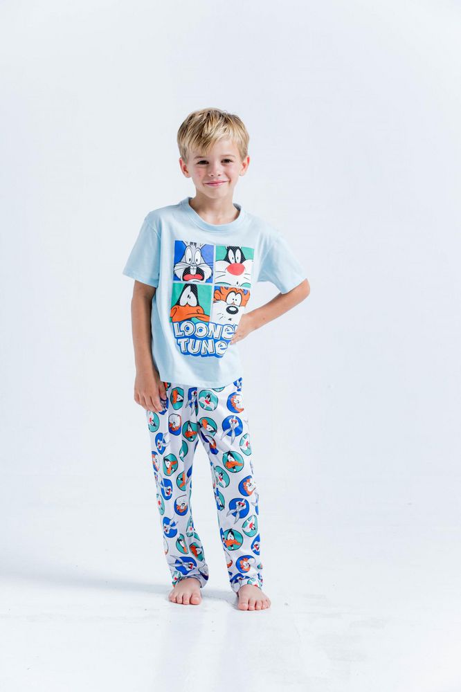 Pijama Corta Larga Bronzini Looney Tunes