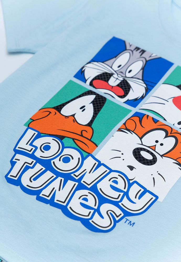 Pijama Corta Larga Bronzini Looney Tunes