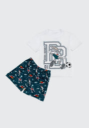 Pijama Corta/Corta Bronzini Looney Tunes