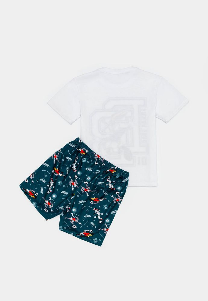 Pijama Corta/Corta Bronzini Looney Tunes
