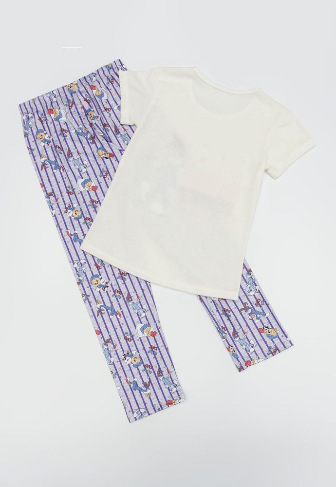 Pijama Corta/Larga Bronzini Looney Tunes