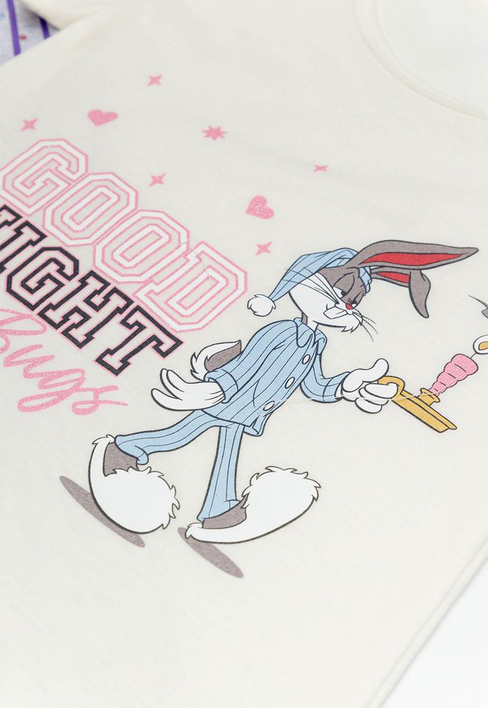 Pijama Corta/Larga Bronzini Looney Tunes