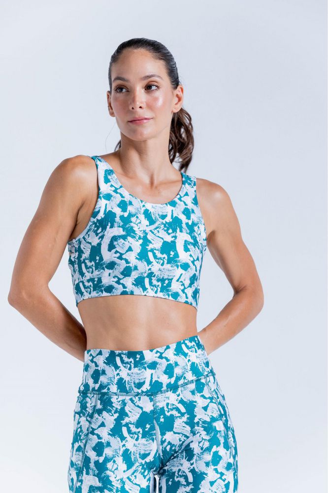 TOP DEPORTIVO ESTAMPADO BRONZINI ACTIVE