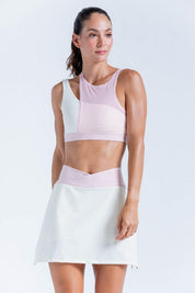 TOP CON MALLA MESH BRONZINI ACTIVE