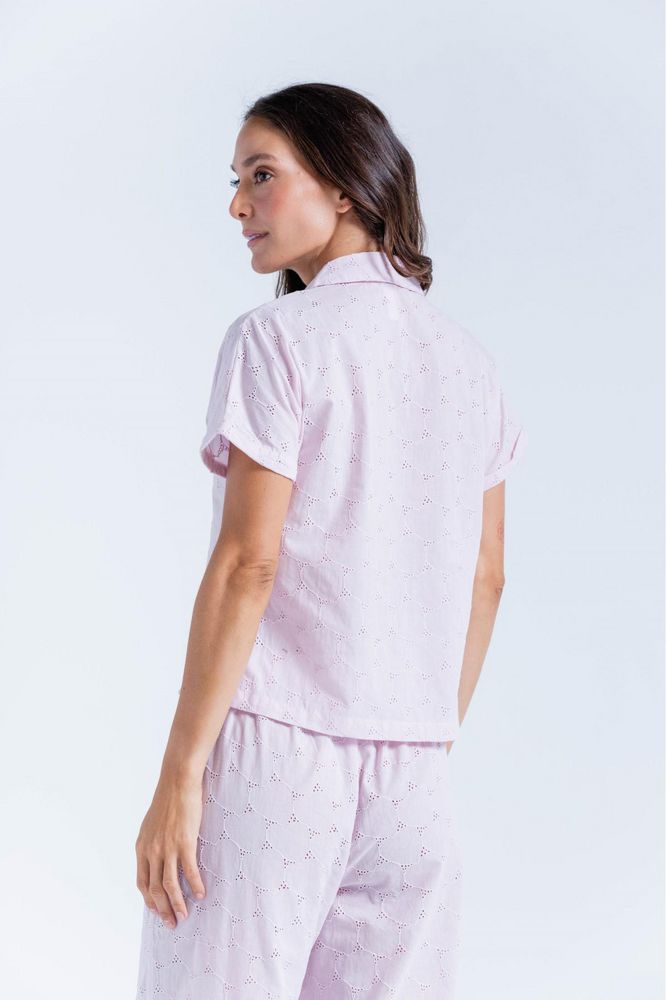 camisa Pijama Ajustada BRONZINI