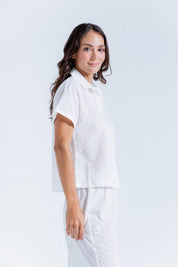camisa Pijama Ajustada BRONZINI