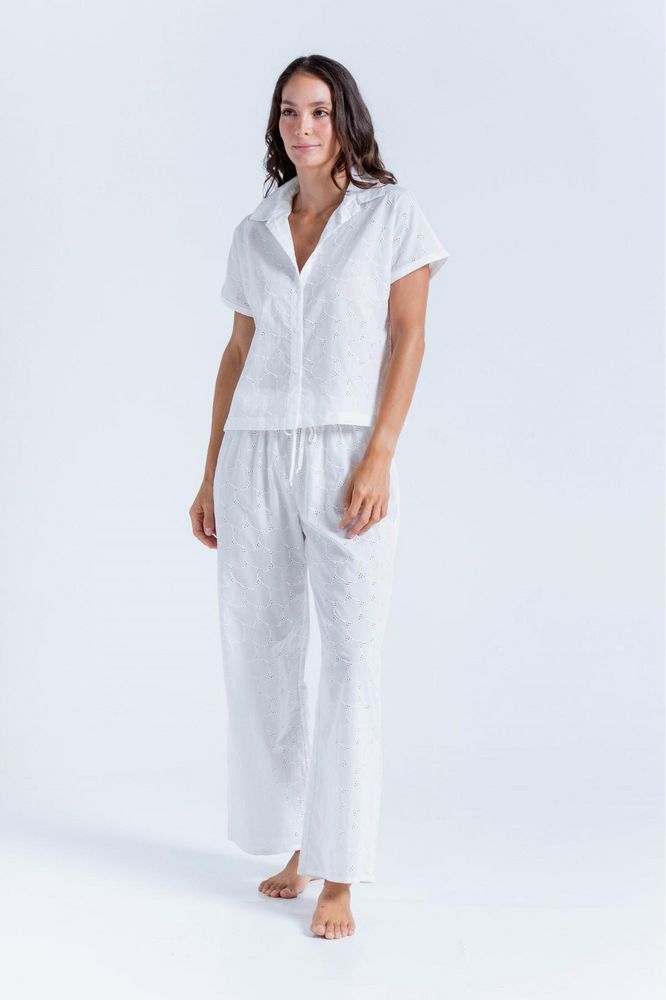 camisa Pijama Ajustada BRONZINI